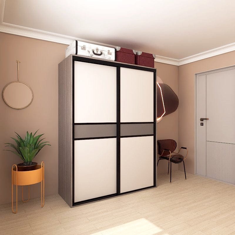 Customized Wardrobe Svelte Series Sliding Door Wardrobe - SSLDW3 picket and rail