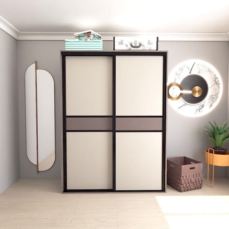 Customized Wardrobe Svelte Series Sliding Door Wardrobe - SSLDW5 picket and rail