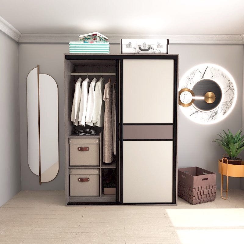 Customized Wardrobe Svelte Series Sliding Door Wardrobe - SSLDW5 picket and rail