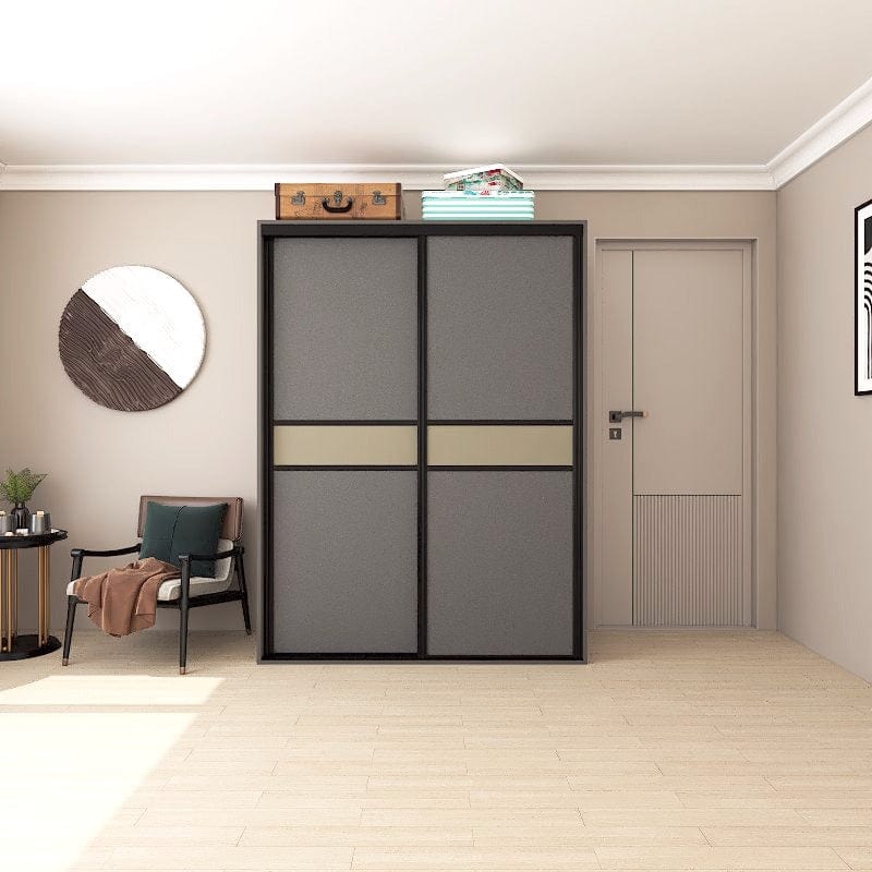 Customized Wardrobe Svelte Series Sliding Door Wardrobe - SSLDW6 picket and rail