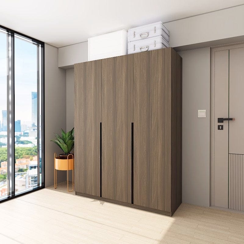 Customized Wardrobe Svelte Series Swing Door Wardrobe - SSW1 picket and rail