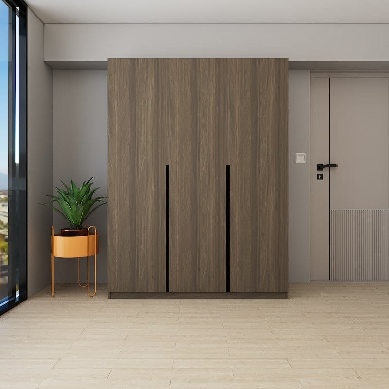 Customized Wardrobe Svelte Series Swing Door Wardrobe - SSW1 picket and rail