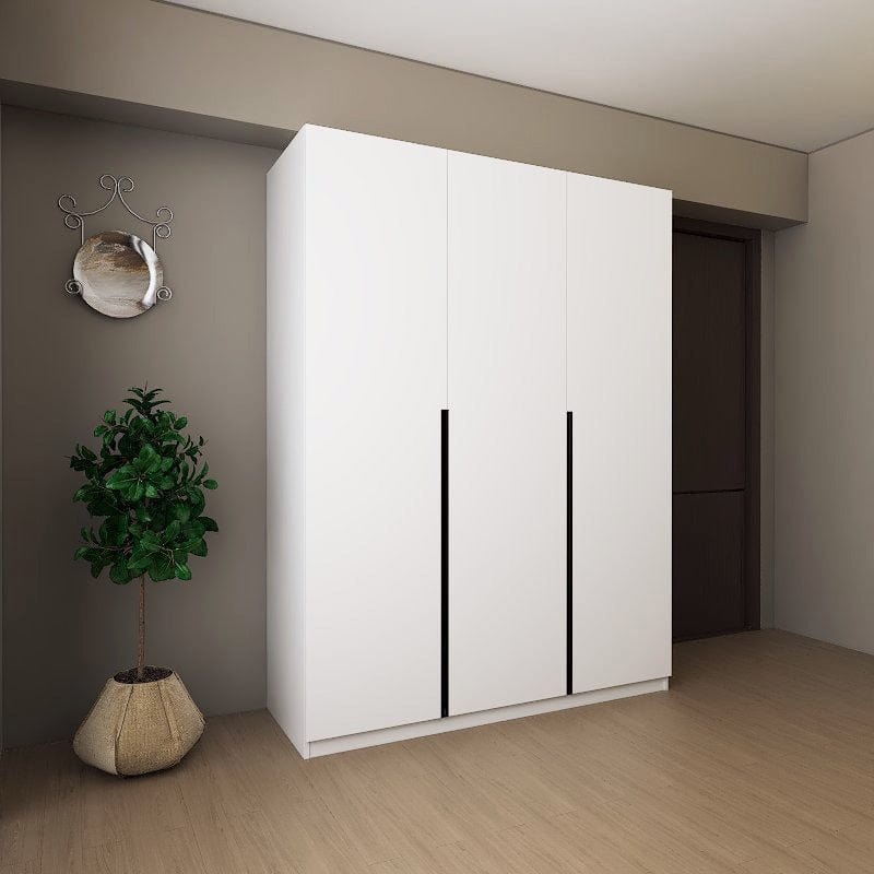 Customized Wardrobe Svelte Series Swing Door Wardrobe - SSW2 picket and rail