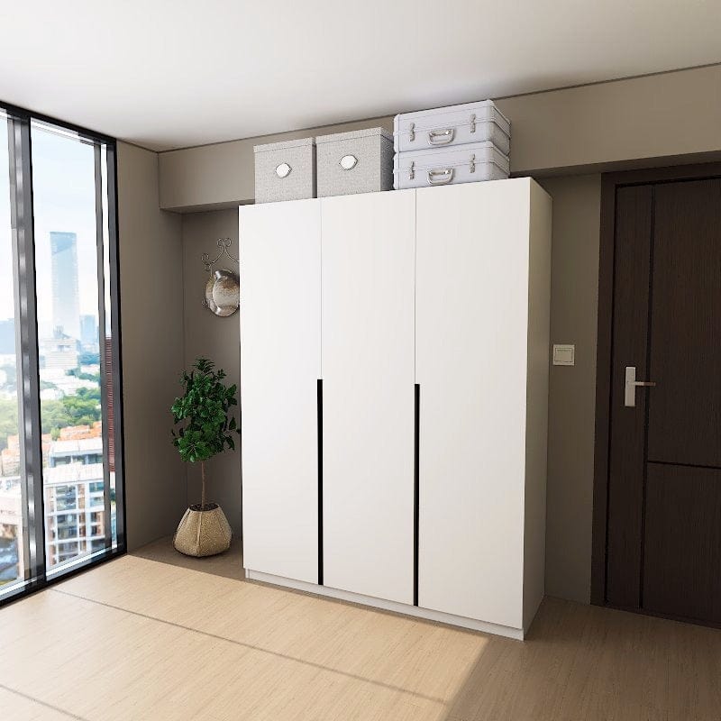 Customized Wardrobe Svelte Series Swing Door Wardrobe - SSW2 picket and rail