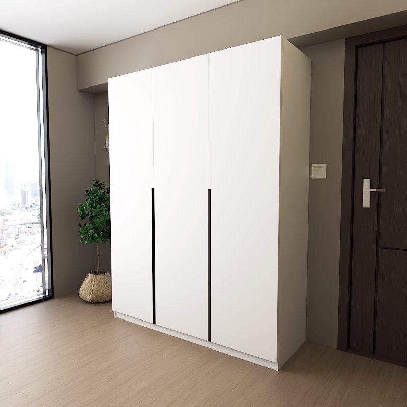 Customized Wardrobe Svelte Series Swing Door Wardrobe - SSW2 picket and rail