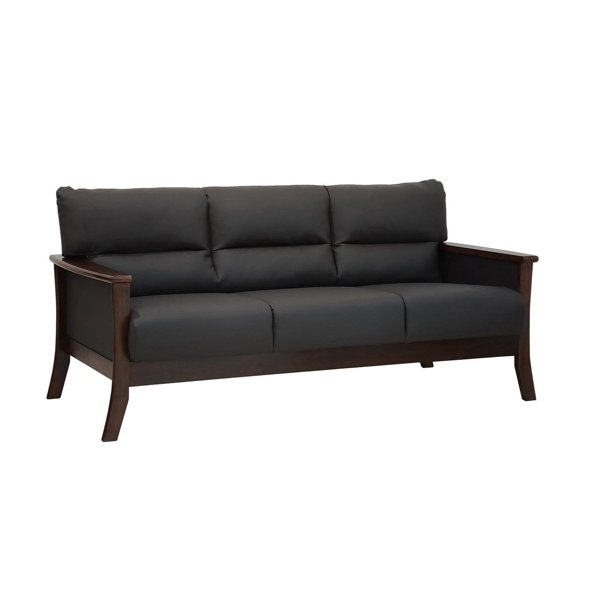 Affordable Sofa Singapore Wood / Leather / Fabric / 3 Seater Picket