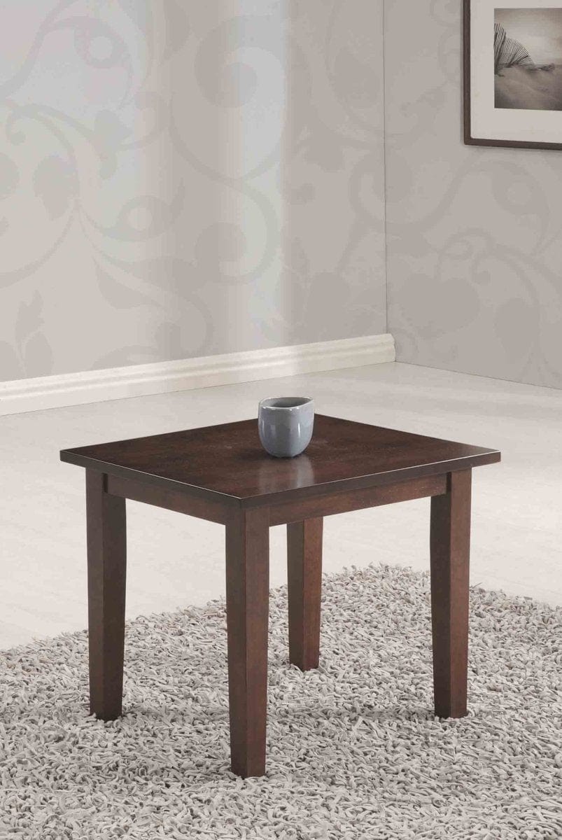 Davis Solid Wood Side Table picket and rail