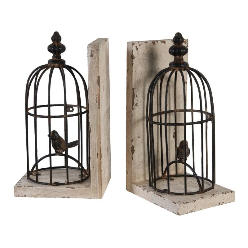 Decorative Accessories - Bookend Set of 2 (35550) picket and rail