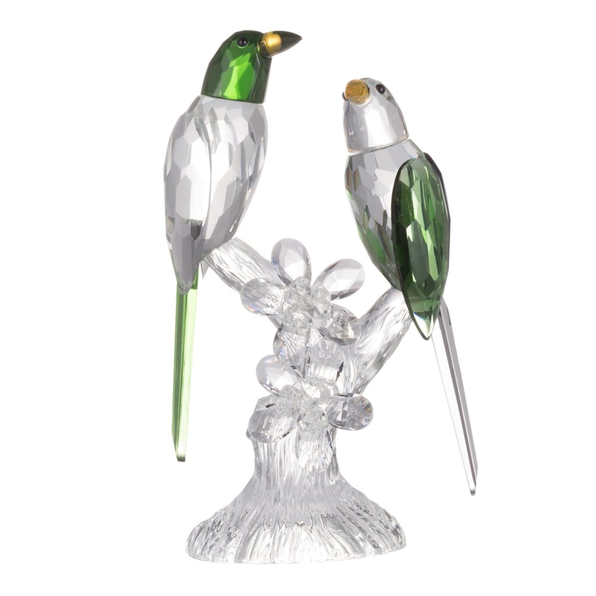Decorative Accessories - Parrot Elegance Accent, Green (AB-76678) picket and rail