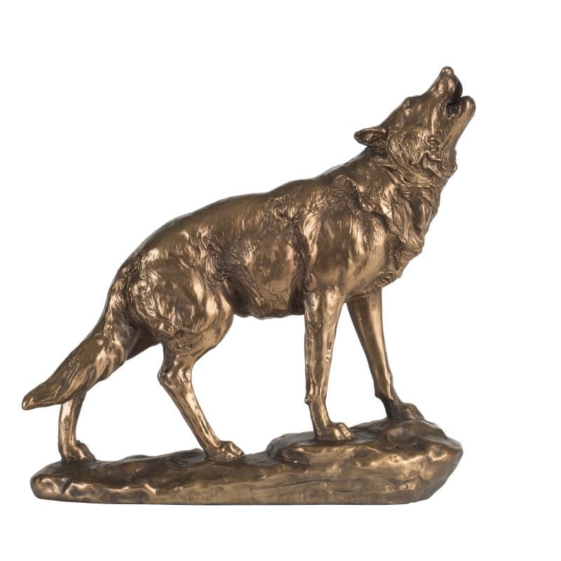 Decorative Accessories - Wolf, Large (AB-77094) picket and rail