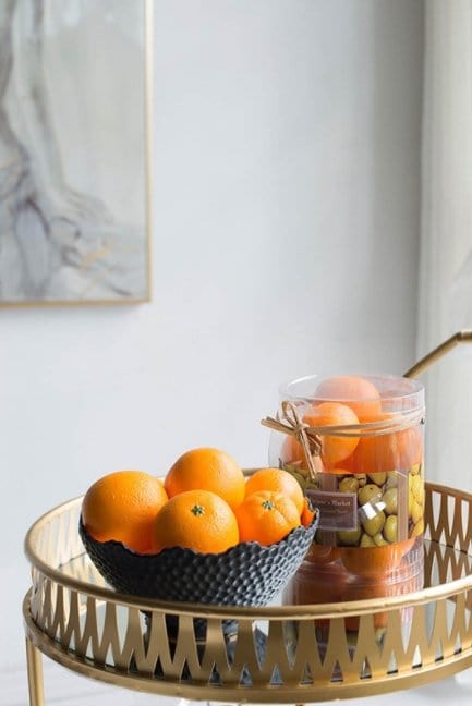 Decorative Fruits - Orange (27797) picket and rail