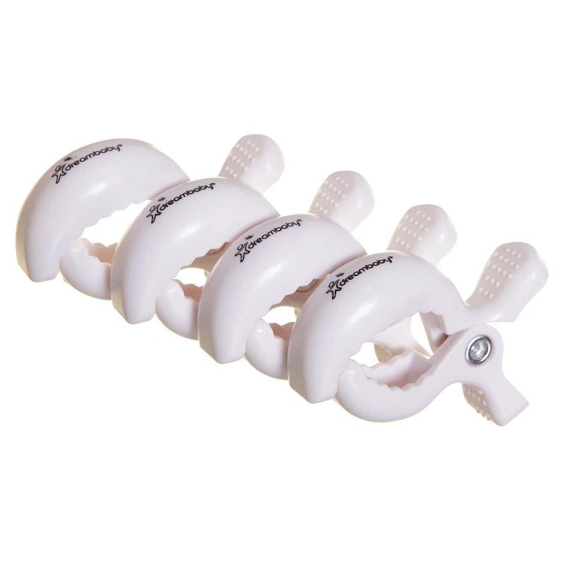 Dreambaby Stroller Clips 4pk - White DB02210 picket and rail