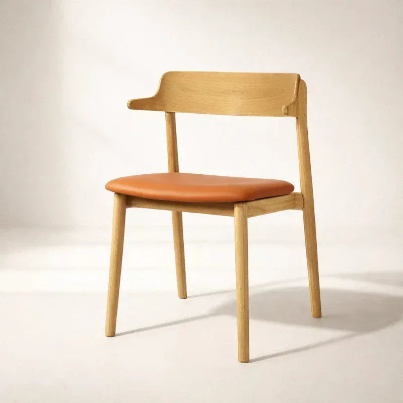 Echelon Arm Chair (CH7242B) - Custom Solid Wood American Oak Dining Chair Mid-Century Architect-Inspired Scandinavian Minimalist picket and rail