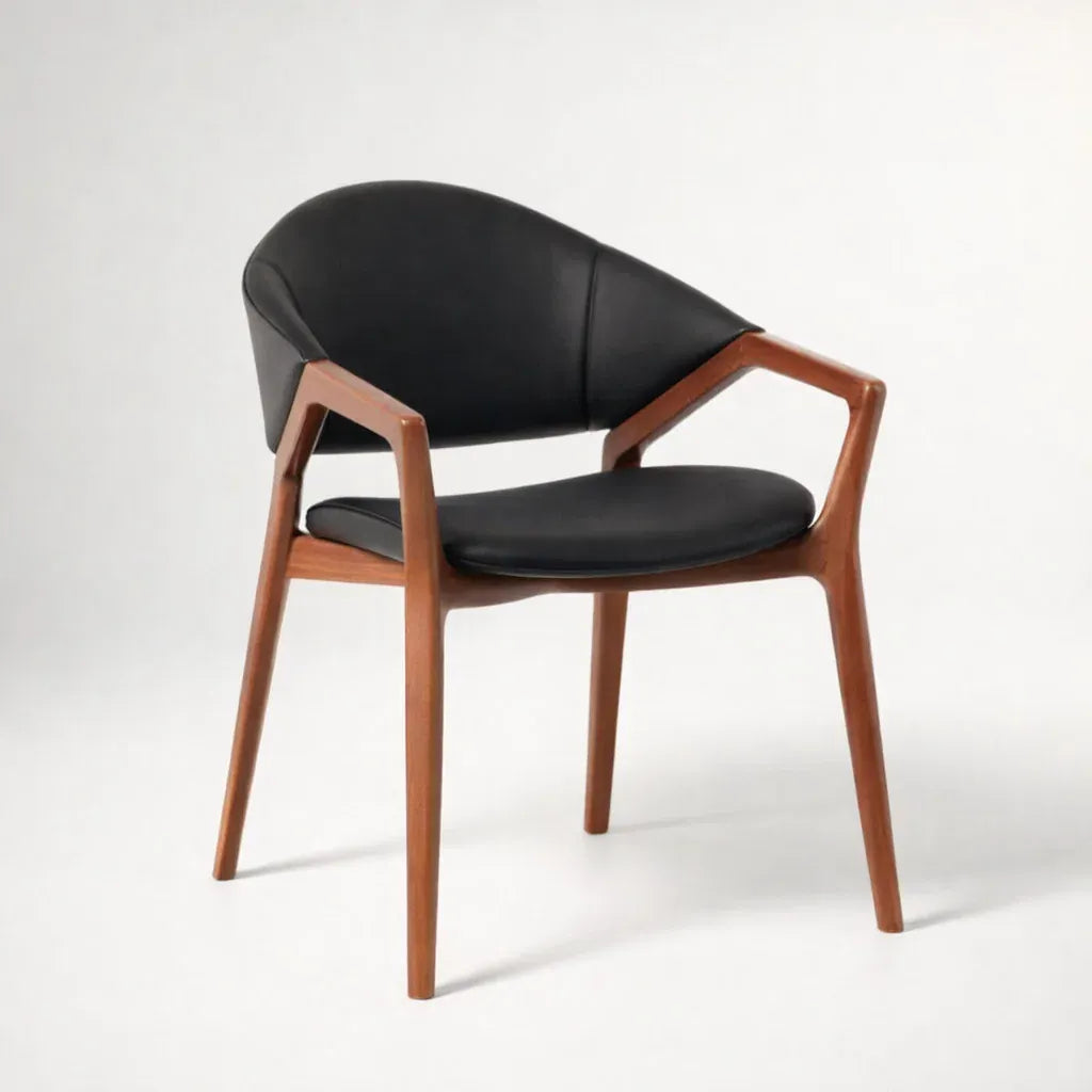 Eclipse Arm Chair (CH7240) - Custom Solid Wood American Oak Dining Chair Mid-Century Architect-Inspired Scandinavian Minimalist picket and rail