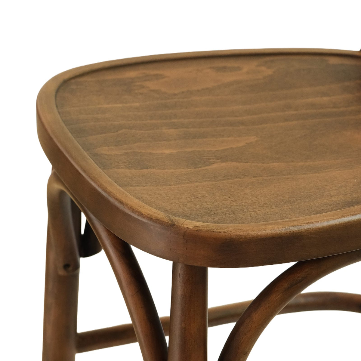 Elise Bar Chair (BS56A) French Design Solid Wood American Beech Bentwood Dining Chair - Walnut/Oak/Black picket and rail