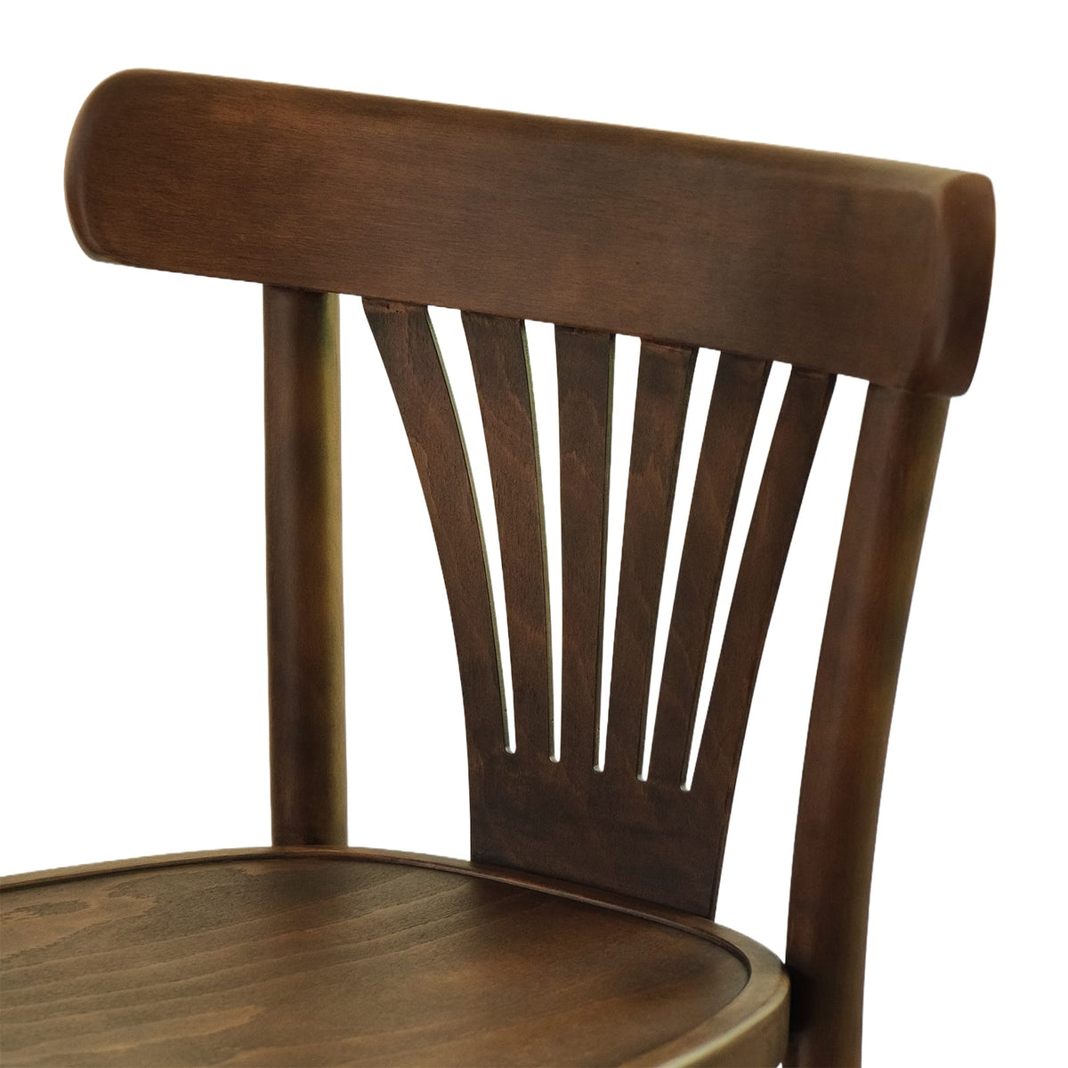Elise Bar Chair (BS56A) French Design Solid Wood American Beech Bentwood Dining Chair - Walnut/Oak/Black picket and rail