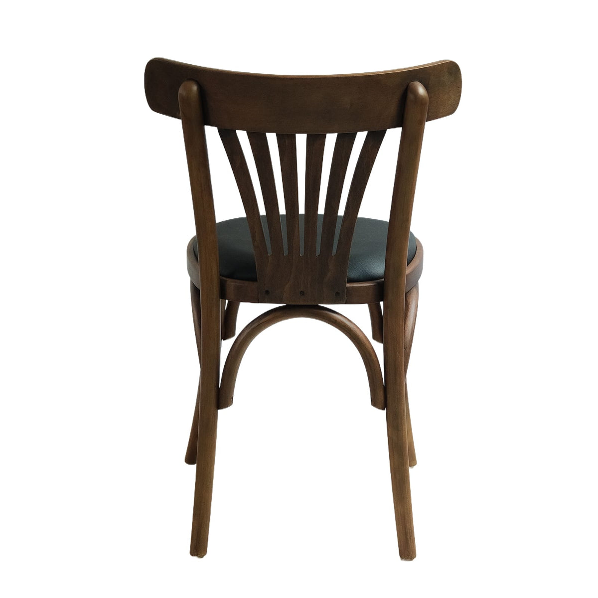Elise (CH56A) French Design American Beech Bentwood Dining Chair - Walnut/Oak/Black picket and rail