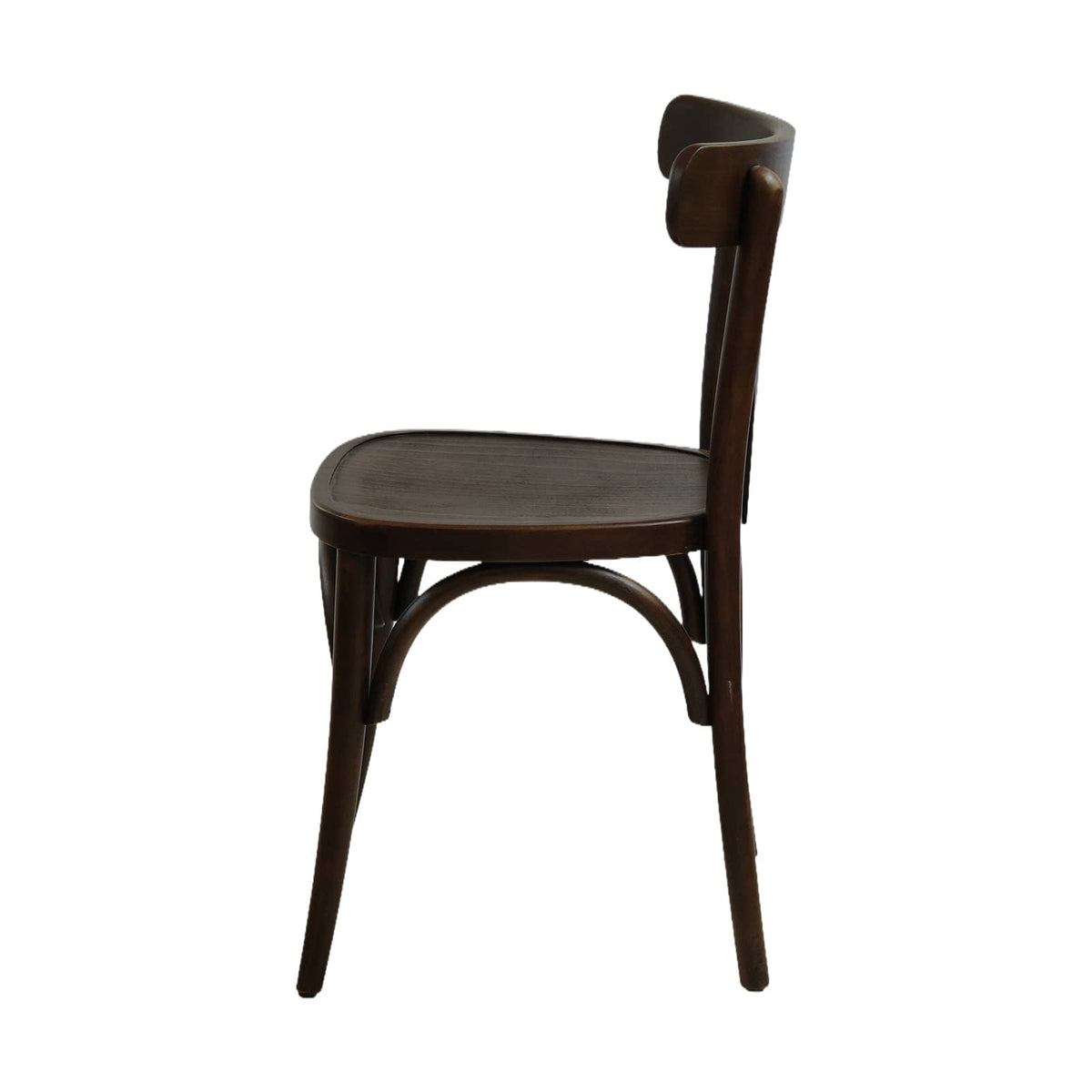 Elise (CH56A) French Design American Beech Bentwood Dining Chair - Walnut/Oak/Black picket and rail