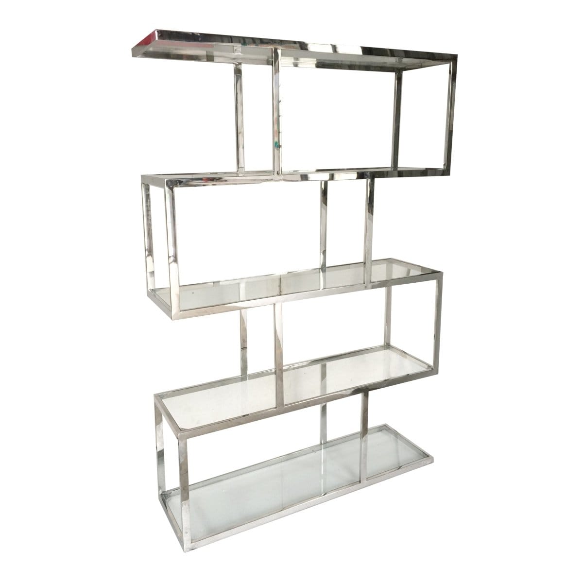 Etagere Book Shelf Display Cabinet AB-AV39511 picket and rail