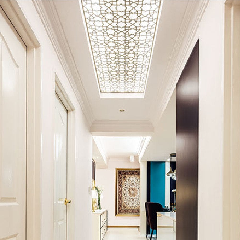 False Ceiling For Corridor & Entryway - 4 Room picket and rail