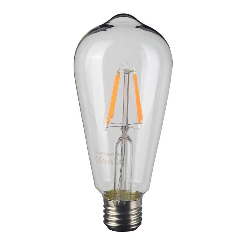Filament LED Light Bulb for Decorative Lamps (HP75845CE-CLEAR) picket and rail