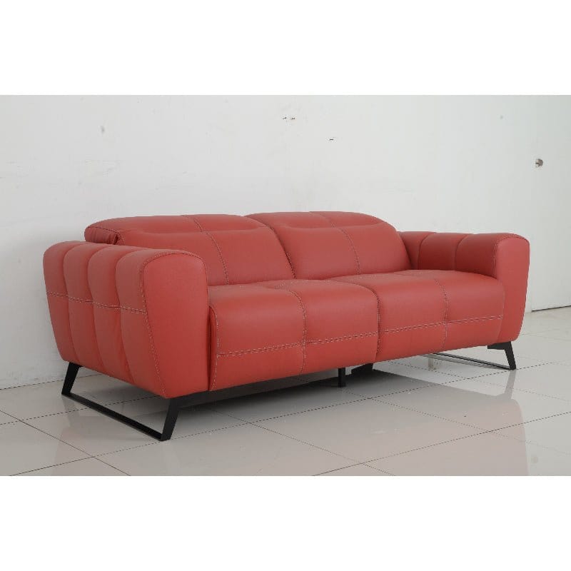 Full Leather 1S/2S/2.5S/3S Americana Sofa (LPP) #5870 picket and rail