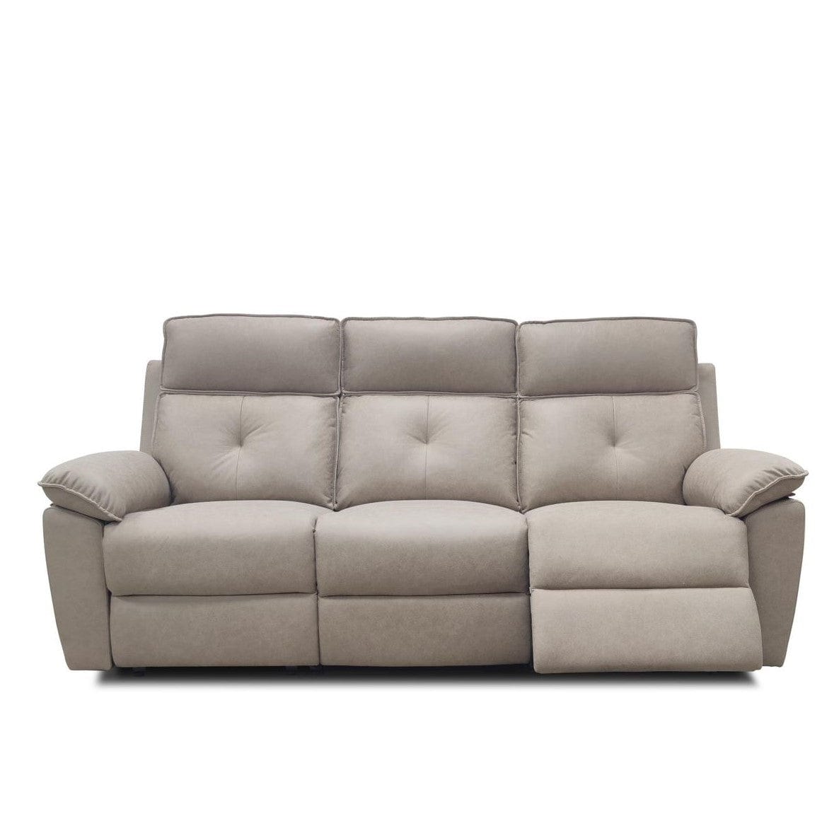 Gary 3 Seater Electric Recliner Sofa DH-RC0750-3S Nevada #4 (L.Brown) picket and rail