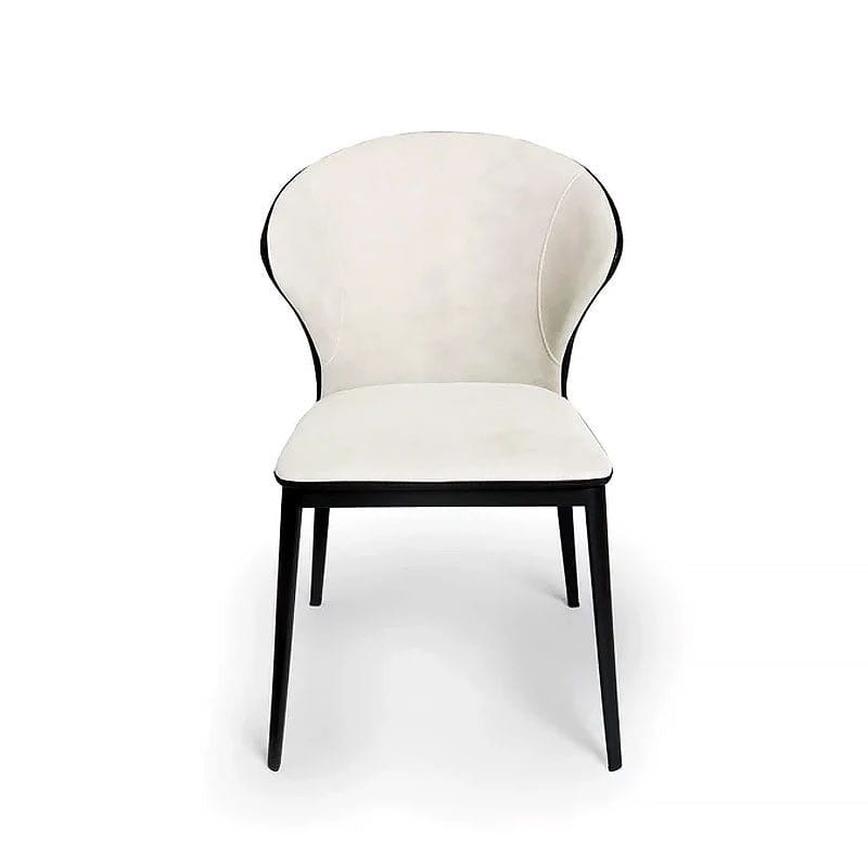 Gary PU-Leather Upholstered Dining Chair (DF2102C) picket and rail