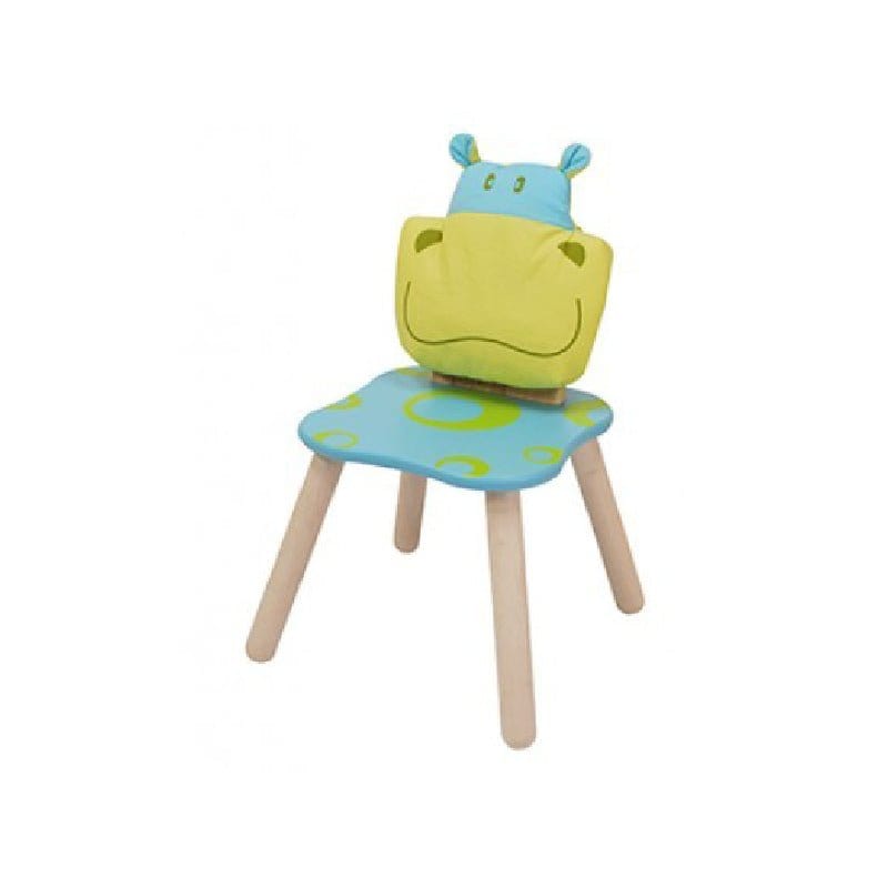 Geo Forest Chair - Hippo (IM49040) picket and rail