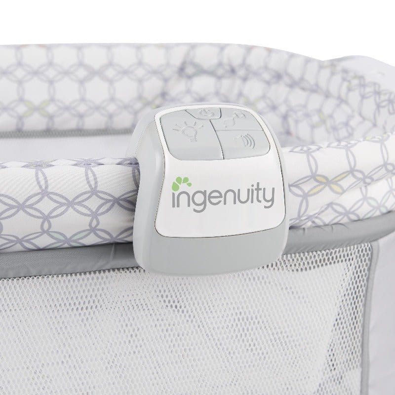 Ingenuity Bassinet Cot Dream and Grow Bedside Bassinet - Dalton BS10197 picket and rail