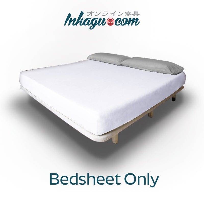 Inkagu 真珠 Tencel SuperCool EasyCare Fitted Bedsheet (Single/Super Single/Queen/King) )(Plastic-Packed)(GSS-1DD) picket and rail