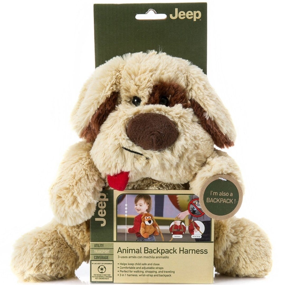 Jeep Back Pack Harness - Puppy JP90214R picket and rail