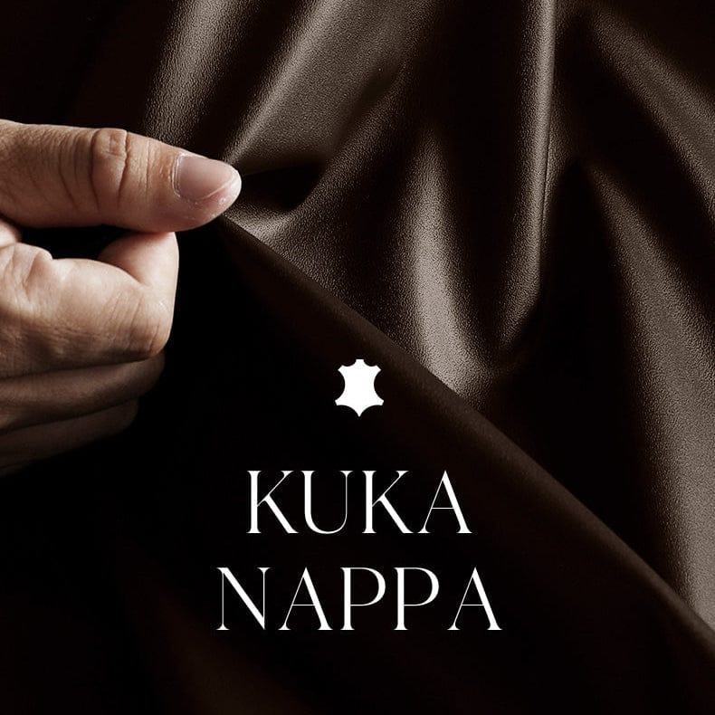 KUKA #1162 3-Seater Minimalist Design Top Grain Leather Daybed Sofa (Factory Direct) picket and rail