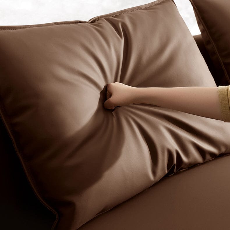 KUKA #1180 3-Seater Minimalist Design Top Grain Leather Sofa (Factory Direct) picket and rail