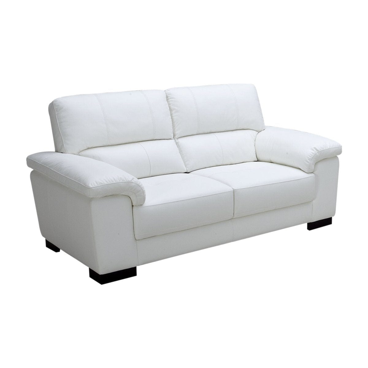 KUKA #1703 Leather Sofa (1/2/3-Seater) (M Series) (I) picket and rail