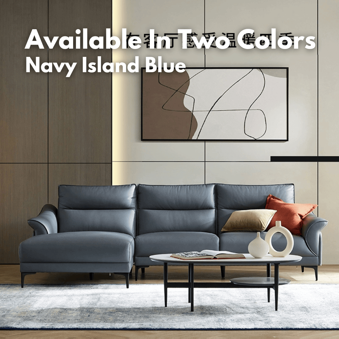 KUKA #21323-Seater Minimalist Design Performance Faux Leather Sofa (Factory Direct) picket and rail