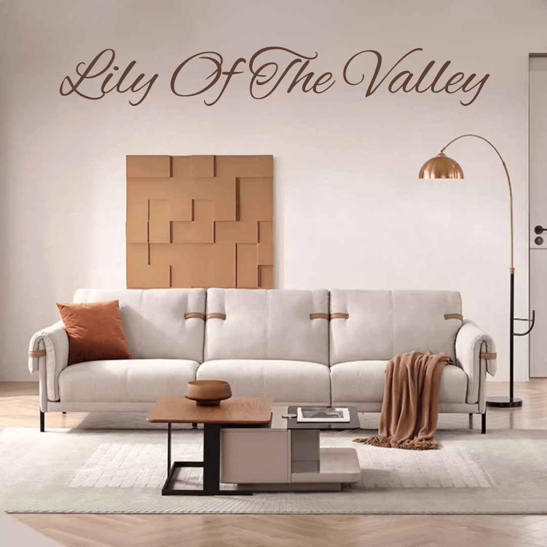 KUKA #2160 3-Seater Performance Leather Nordic Style Sofa (Factory Direct) picket and rail