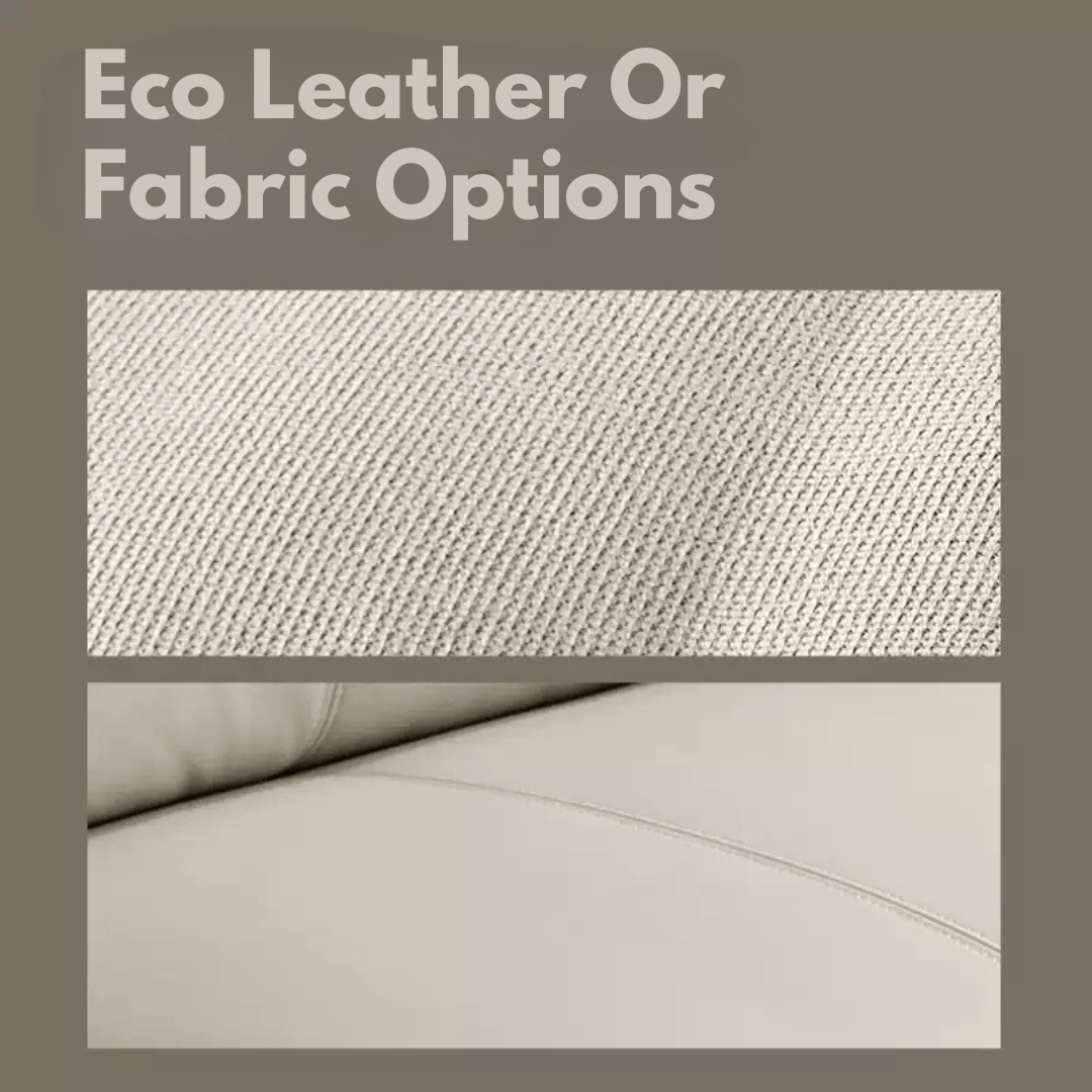 KUKA #2160 3-Seater Performance Leather Nordic Style Sofa (Factory Direct) picket and rail