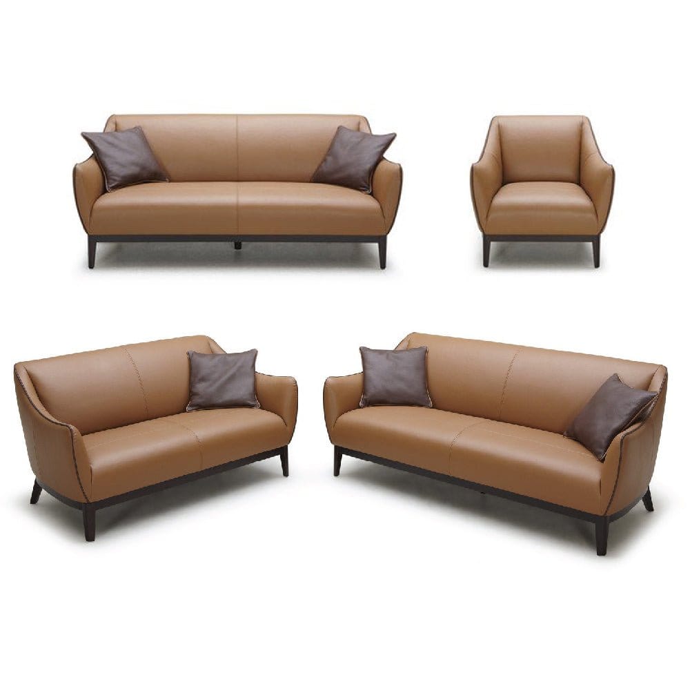 KUKA #2556 3 Seater Fabric Sofa (Color: C-1075/1077) - Picket&Rail ...