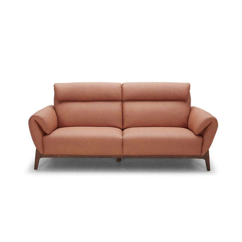 KUKA 5352 Full Leather 3-Seater Sofa picket and rail