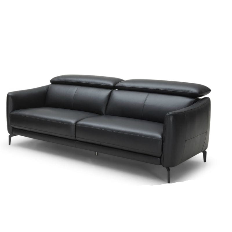 KUKA #5359 Full Leather Sofa (L shape Chaise Lounge) (M Series) (I) picket and rail