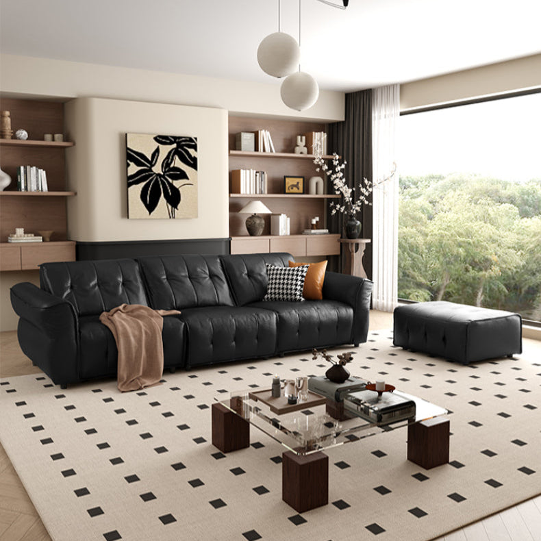 KUKA #6230 3-Seater Length 3m Top Grain Leather Electric Recliner Daybed Sofa (Factory Direct) picket and rail