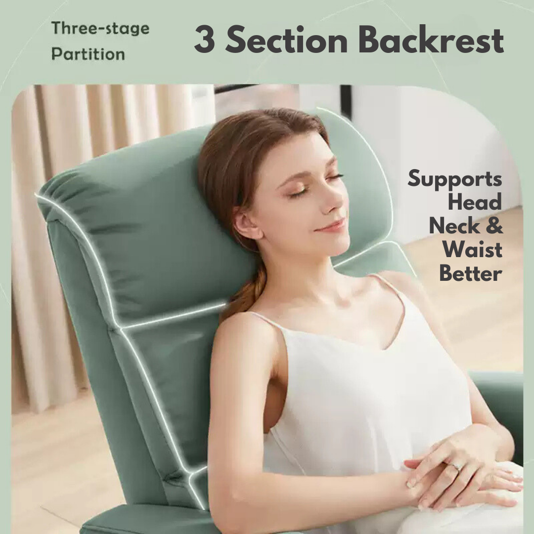 KUKA #A025 1-Seater Performance Leather Manual Recliner Sofa (Factory Direct) picket and rail