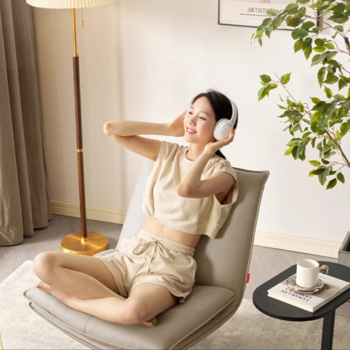 KUKA #A623 1-Seater Minimalist Design Top Grain Leather Swivel Chair (Factory Direct) picket and rail