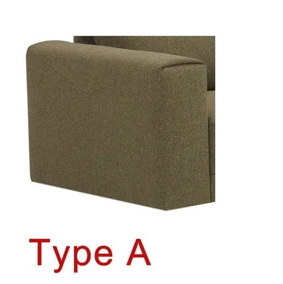 KUKA #KF.2179B Modular Fabric Sofa (Fabric C) (I) picket and rail