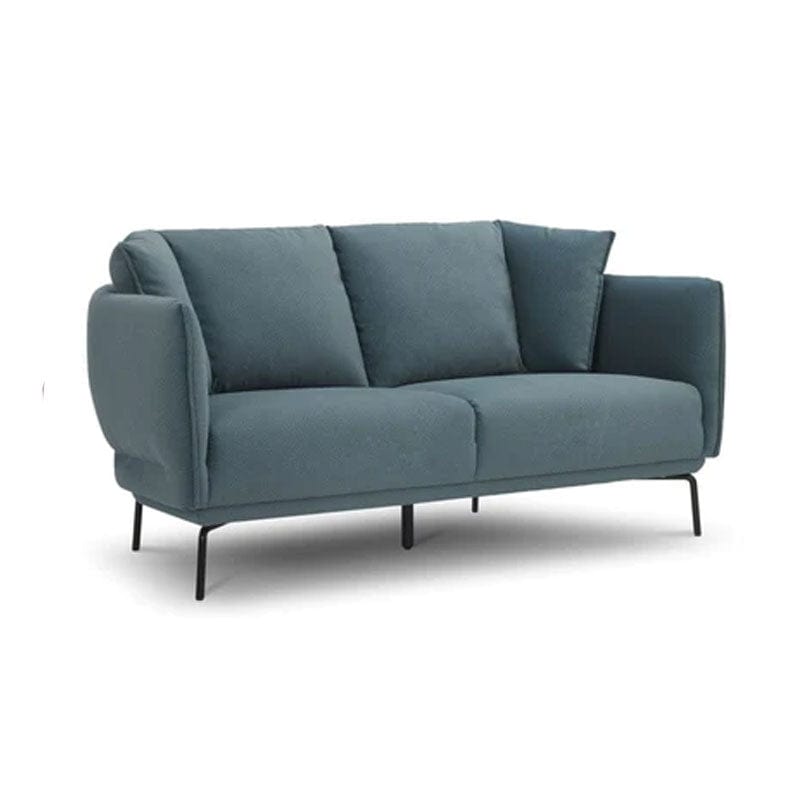 KUKA #KF.2181 3 Seater Fabric Sofa (B-1290) (TG) picket and rail