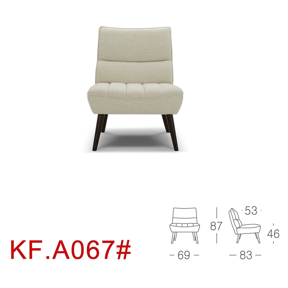 KUKA #KF.A067 Leather Lounge Col: M5661-HL (TG) picket and rail