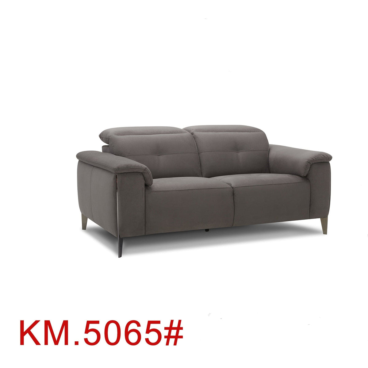 KUKA KM.5065 Leather Electrical 3 Seater Recliner Sofa Co;: M5661-HL (TG) picket and rail