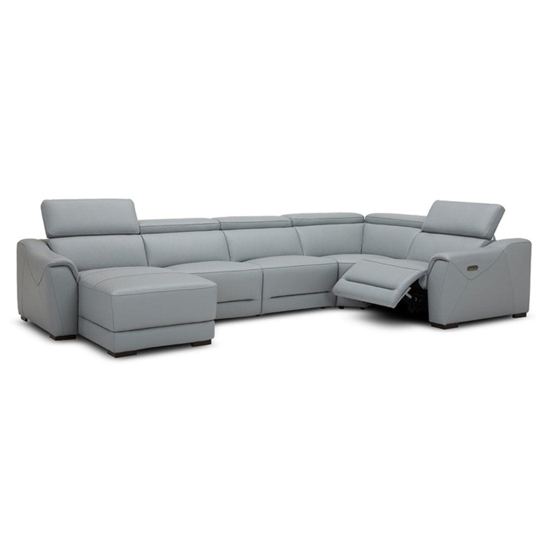 KUKA KM.5082 Full Leather Modular Recliner Sofa (Modular) (M Series) (I) picket and rail