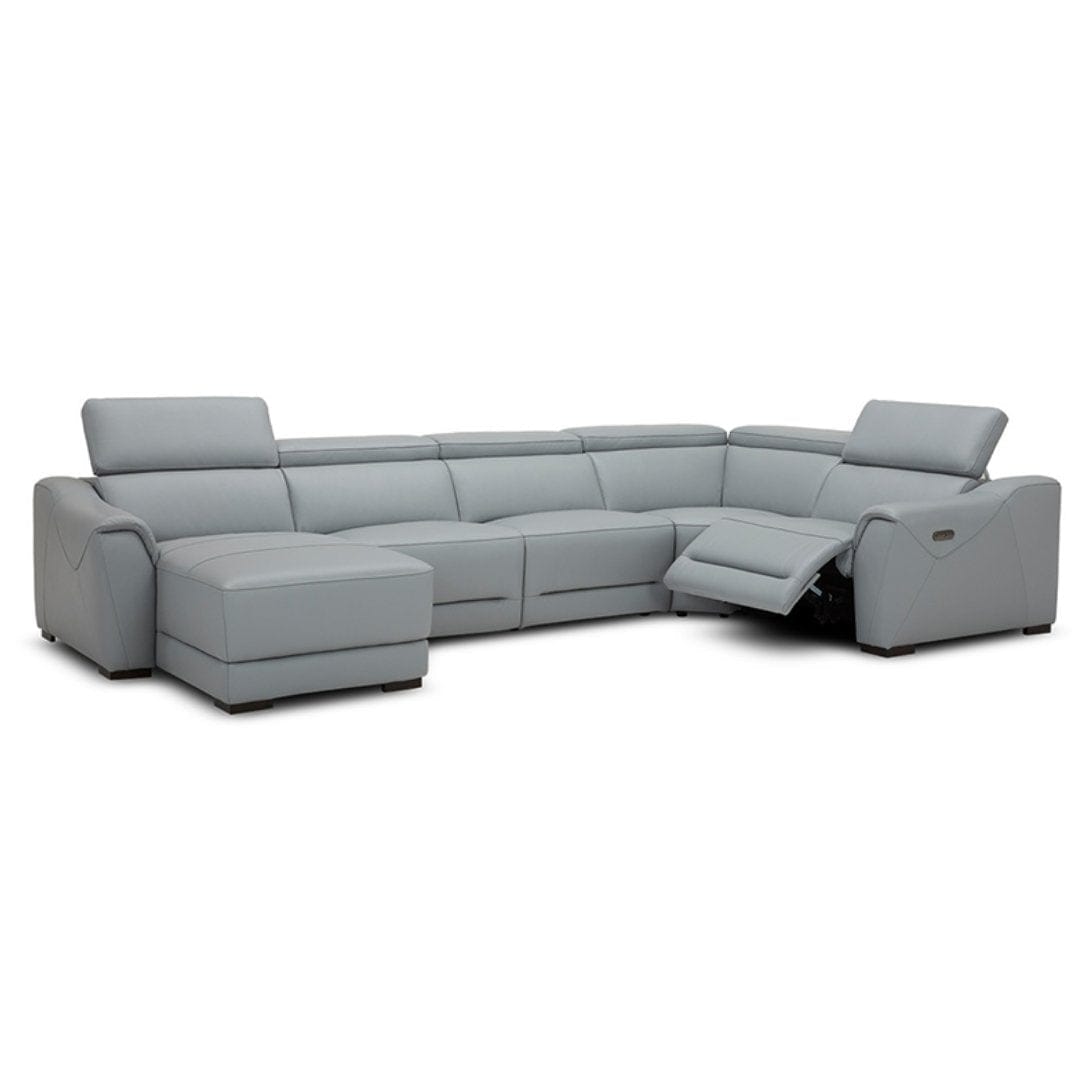 KUKA KM.5082 Leather Sectional Modular Electrical Recliner Sofa (Modul